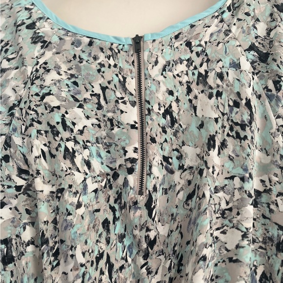 Abstract print cap sleeve dress - never worn/tags on - Picture 3 of 6